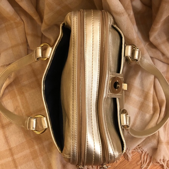 NWOT Coach Gold Purse - Picture 4 of 8